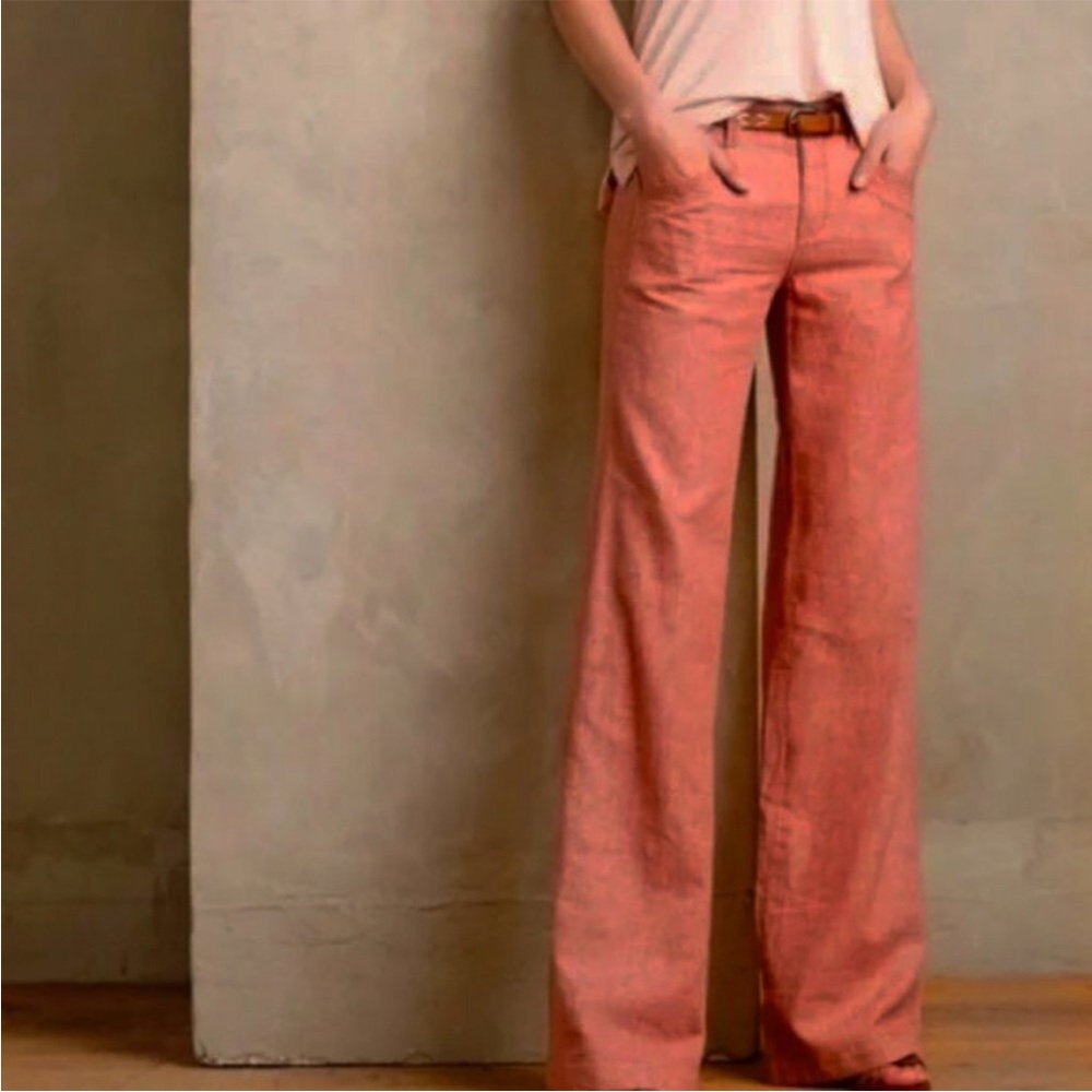 Anthropologie Pilcro linen pants - Picture 3 of 7